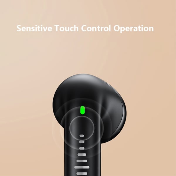WEKOME Hodetelefoner Ørepropper Bluetooth 5.3 Stereo Hodetelefoner - Beige