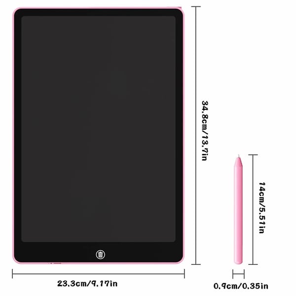 JX - 16 16 - tommers LCD - skriveblokk Tegneblokk Scribble Pad