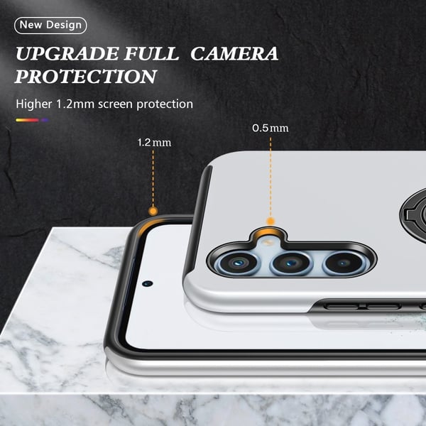 Samsung Galaxy A35 Fingerring Kickstand Hybrid Taske