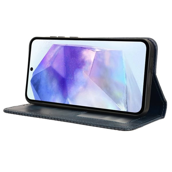 Lommebok - deksel Til Samsung Galaxy A35 5G - Blå