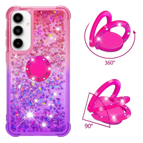 YB Quicksand Series - 8 til Samsung Galaxy A35 termoplastisk polyuretan deksel Glitter