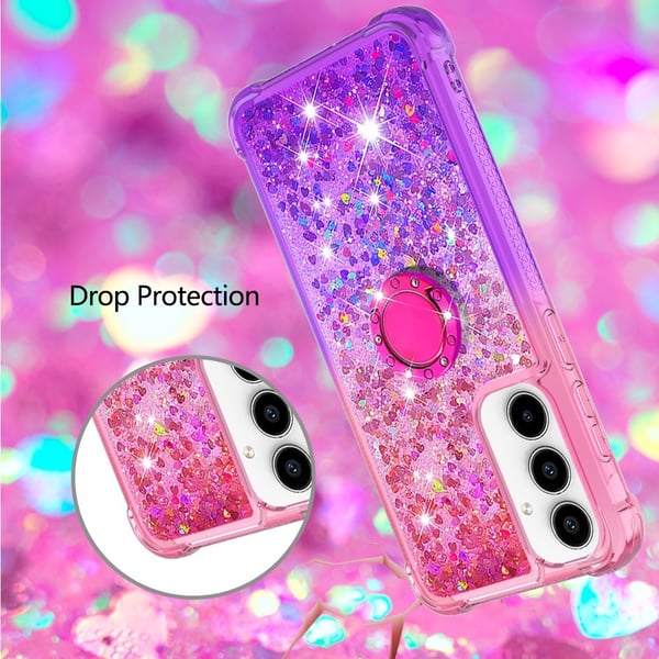 YB Quicksand Series - 8 til Samsung Galaxy A35 termoplastisk polyuretan deksel Glitter