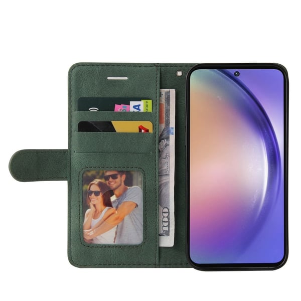 KT Lommebok - deksel til Samsung Galaxy A55 - Grønn