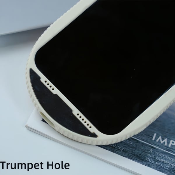 Til iPhone 15 TPU - deksel Tøfler Stilstativ Anti - fall Telefonveske