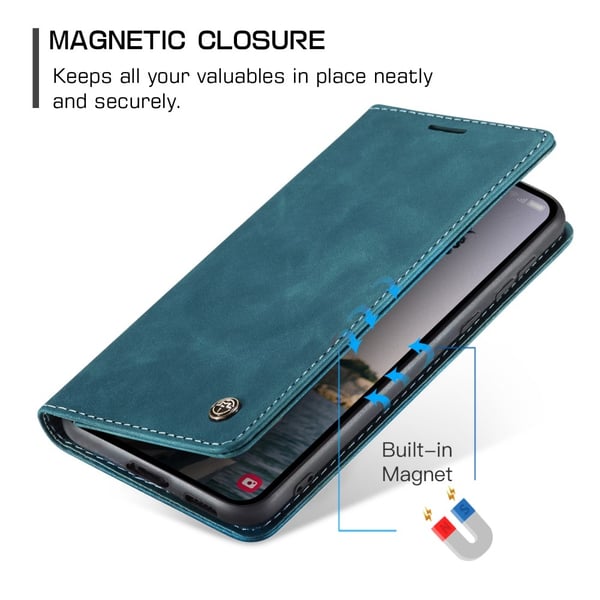 CASEME Lommebok - deksel Samsung Galaxy A55 5G - Grønn