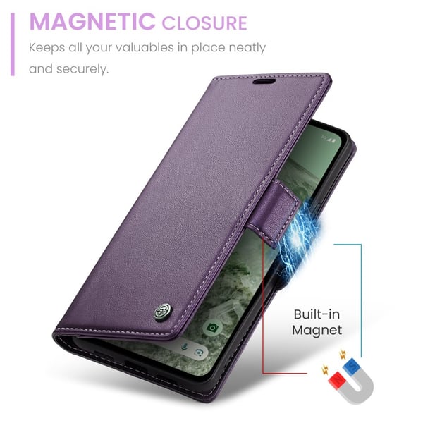CASEME Retro Lompakkokotelo Pixel 8a