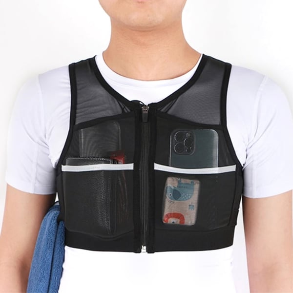 Hydration løbevest Reflekterende cykel løb Marathon - Medium