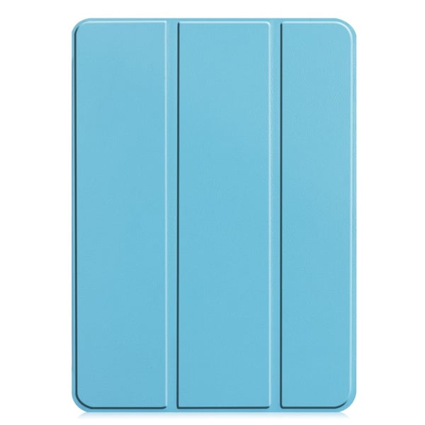 Til iPad Pro 11 (2024) Slim Fit Trifoldbart deksel - Lyseblå