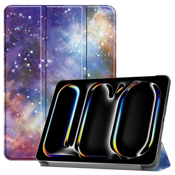 Til iPad Pro 11 (2024) Trippeldeksel med smal passform - Galaxy