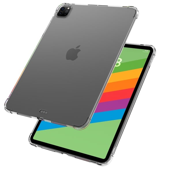 Til iPad Pro 13 (2024) Tablet Etui Fire Drop Beskyttelse TPU Bagside Cover