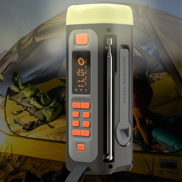 4500mAh nødradio AM/FM/SW håndkrankradio trådløs høyttaler
