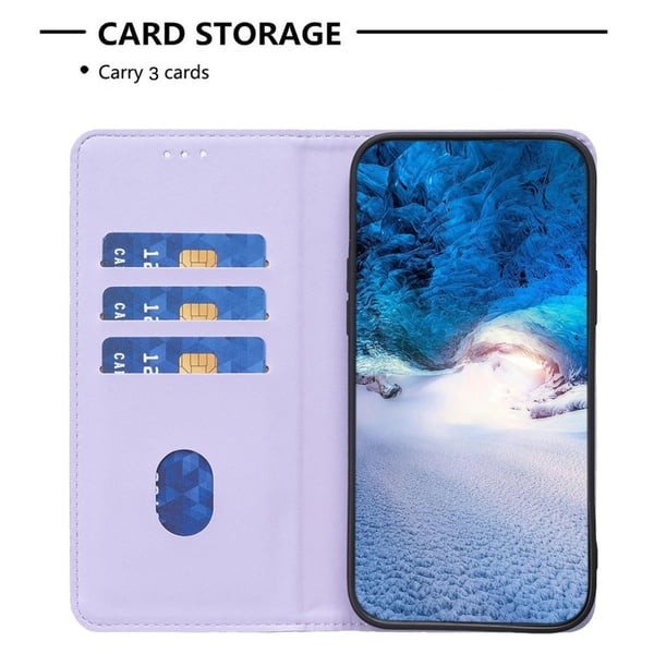 BINFEN COLOR Til Google Pixel 8a Veske Telefonveske - Lilla