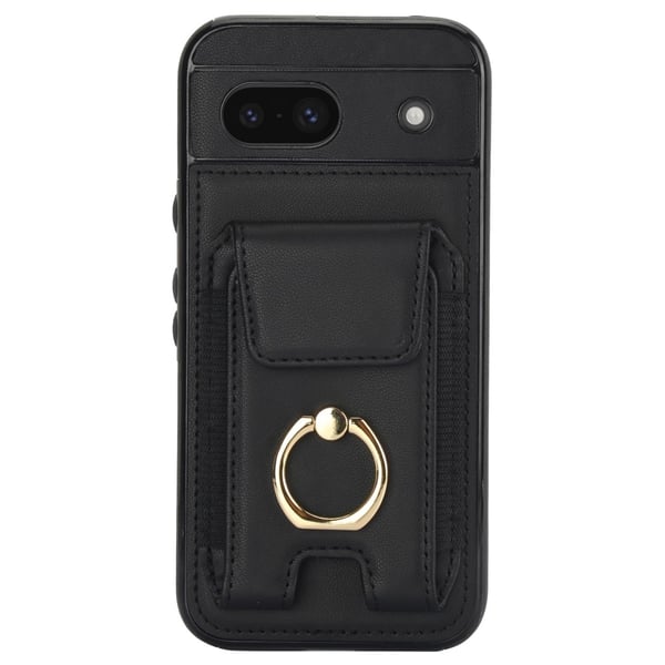 For Google Pixel 8a Kickstand Case Phone Cover with Card Slots