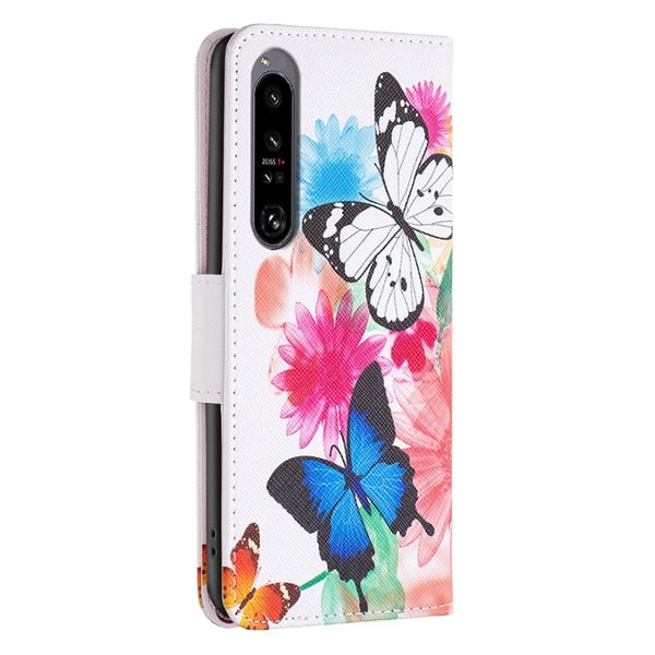 Til Sony Xperia 1 VI Lommebok - deksel Mønsterdeksel