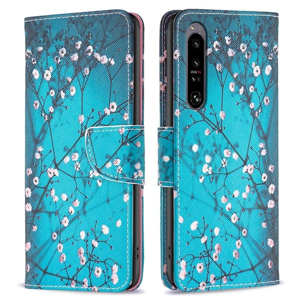 Til Sony Xperia 1 VI Lommebok - deksel Mønsterdeksel