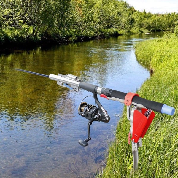Automatisk fjäder spöhållare Fiskespö fällbar konsol Fiske