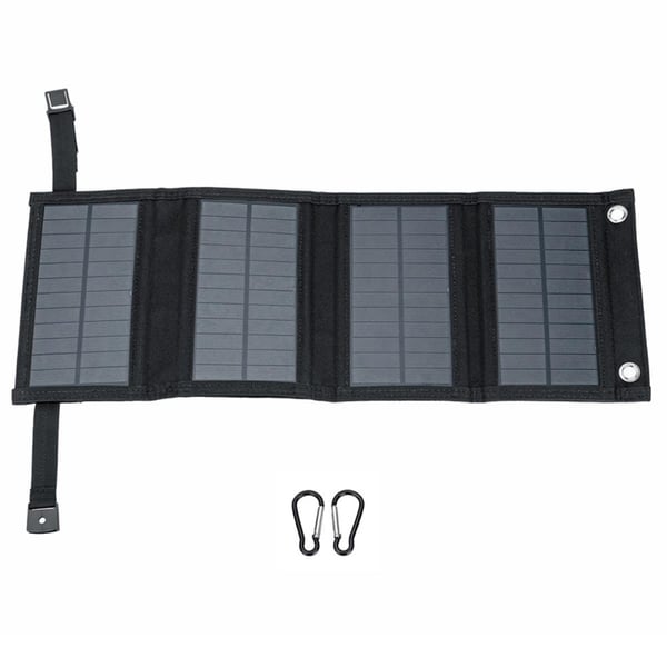 20W sammenleggbar solcellepanel bærbar kraftstasjonsgenerator USB - lader