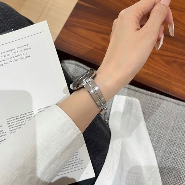 Armbånd til klokke serie 9 8 7 41mm 6 5 4 SE 40mm 3 2 1 38mm - sølv