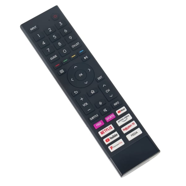 Erstatning av TV - fjernkontroll for ERF3A80 for Hisense TV