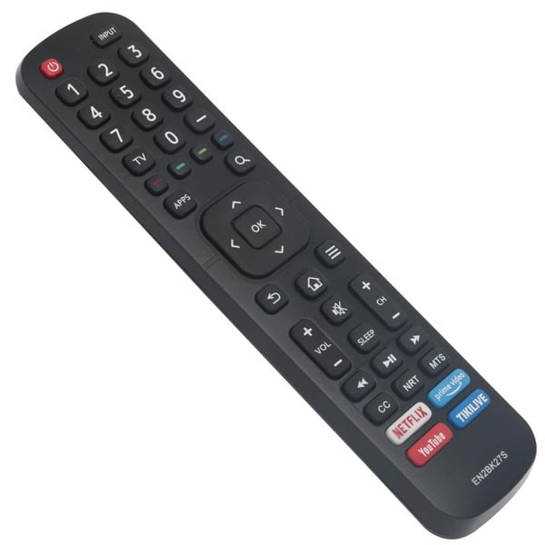 Erstatning av TV - fjernkontroll for EN2BK27S for Hisense TV