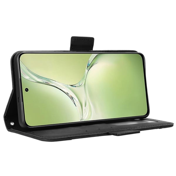 Wallet Stand Flip - telefonetui til OnePlus Nord CE4 Lite - Sort