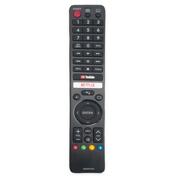TV - fjernkontroll erstatning for GB326WJSA for Sharp TV