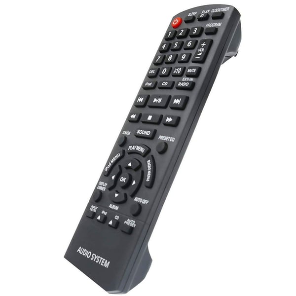 TV - fjernkontroll erstatning for N2QAYB000641 for Panasonic TV med brukervennlig knapp