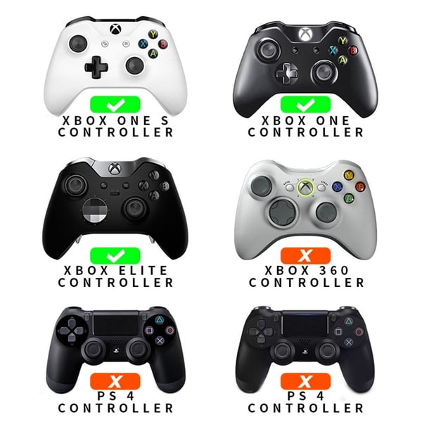 For Xbox One S One Elite - kontroller ABXY erstatningsknapper - grønn