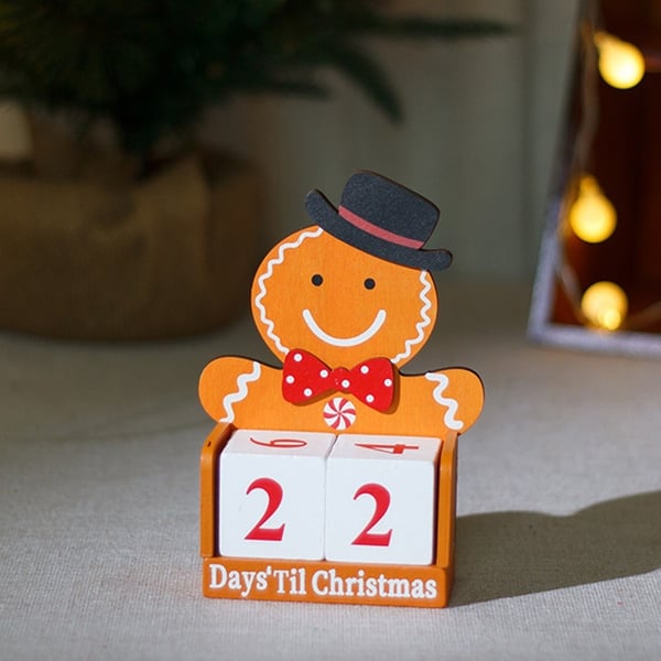 Nedtelling til julepepperkakemannen Adventskalender i tre
