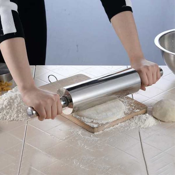 Rustfritt stål Rullestift Non - stick bakdeigstekjøkken - 43 cm