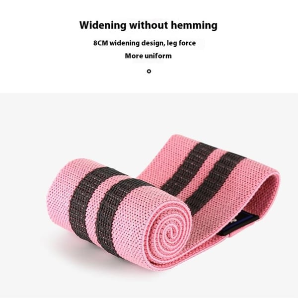 3 stk/sett Yoga Fitness Resistance Bands Latex Squat Treningsløkker Strekkbånd XL