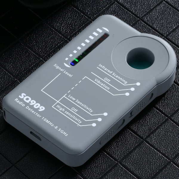 Trådløs RF - signaldetektor Skjult kameradetektor GPS Tracker Skanneenhet