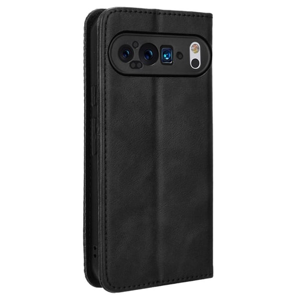 Til Google Pixel 9 Pro XL Lommebok - deksel Eksklusiv Svart