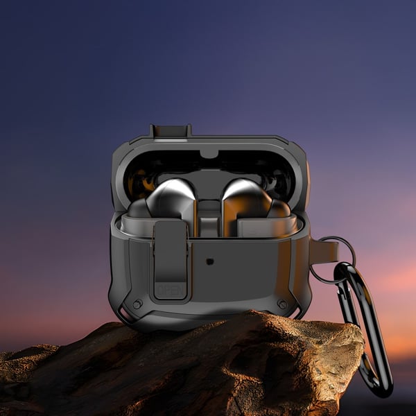 DUX DUCIS til Samsung Galaxy Buds3 Pro Buds3 Deksel Med Krok - Svart