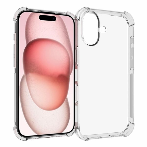 Deksel til iPhone 16 Støtabsorbert forsterket hjørne termoplastisk polyuretan