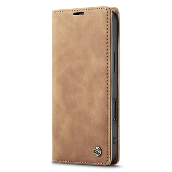 CASEME Lommebok - deksel iPhone 16 Plus - Brun