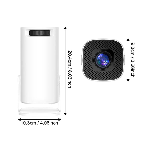 4K - projektor Dual WiFi Bluetooth HD Video LED - projektor for hjemmekino