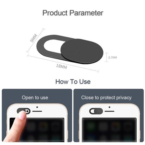 6stk Anti - Spy Datakamerabeskyttelsesglidebryter Anti - Peep Privacy - Starry Sky 5