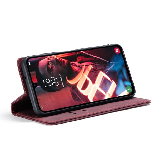 CASEME Lommebok - deksel Samsung Galaxy A16 - Rød