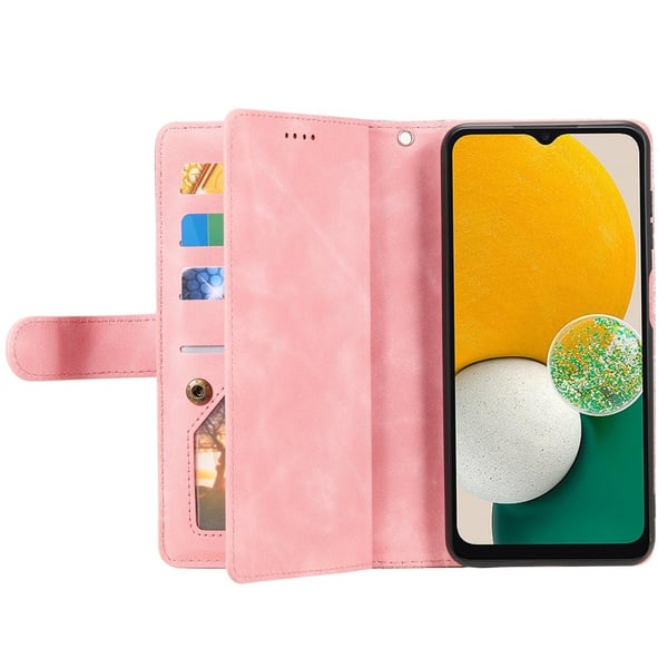 Til Samsung Galaxy A16 5G/A16 4G Deksel med Glidelås og 9 Kortspor