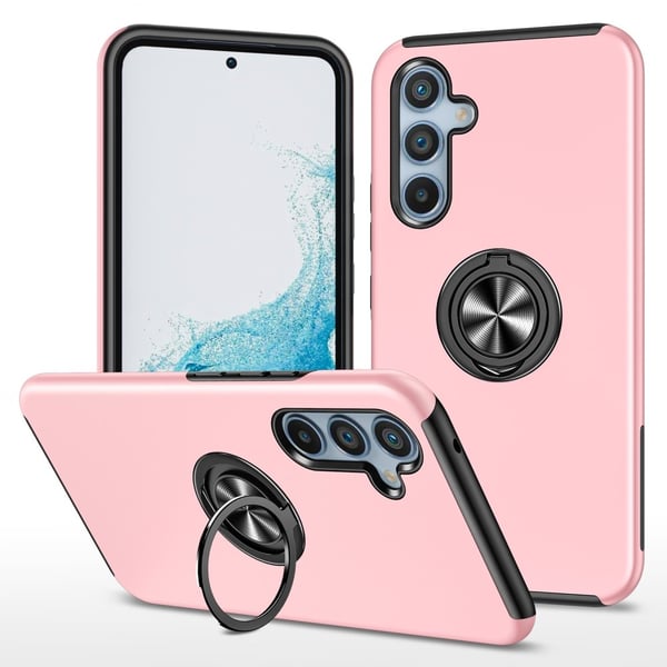 Til Samsung Galaxy A16 5G / A16 4G Hybrid Cover med Roterbar Ringholder