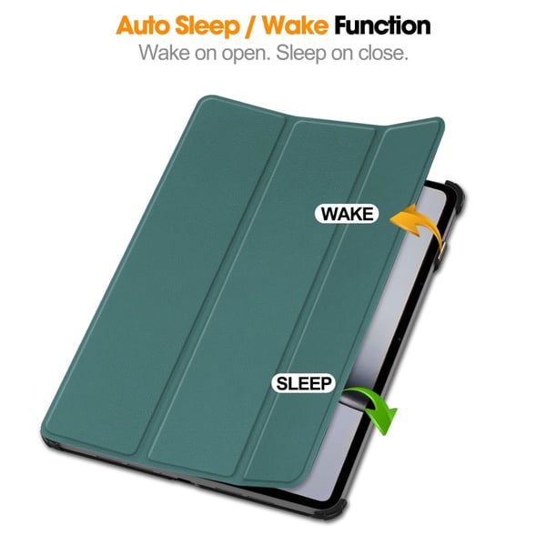 Til OnePlus Pad 2 Tri - fold Stand Wake/Sleep Cover Tabletetui