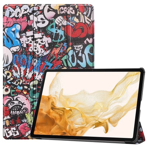Slim Fit Dekseldeksel Til Samsung Galaxy Tab S10+ (S10 Plus) - Graffiti