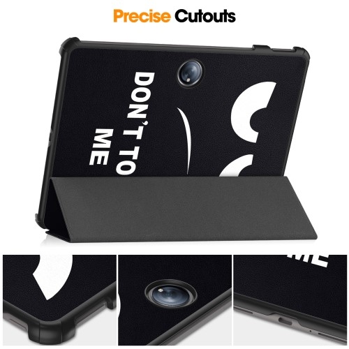 Til OnePlus Pad 2 Tri - fold Stand Wake/Sleep Cover Tabletetui - Don't
