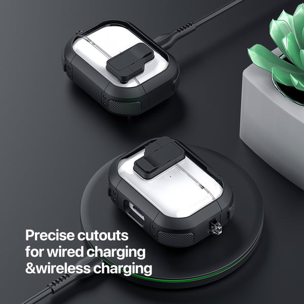 DUX DUCIS til AirPods 4 - deksel PC+TPU Bluetooth - deksel/deksel med krok