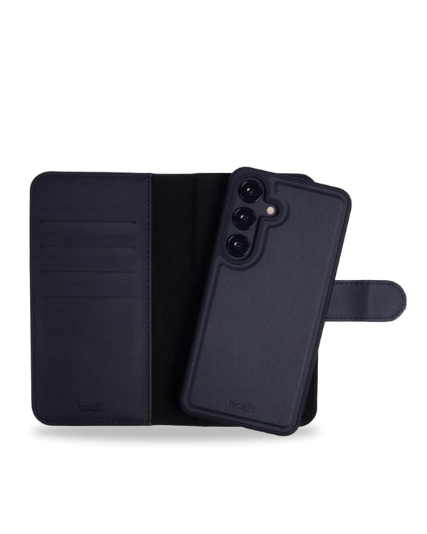HOLDIT Magnet tegnebog sort til Samsung Galaxy S25+ (S25 Plus)