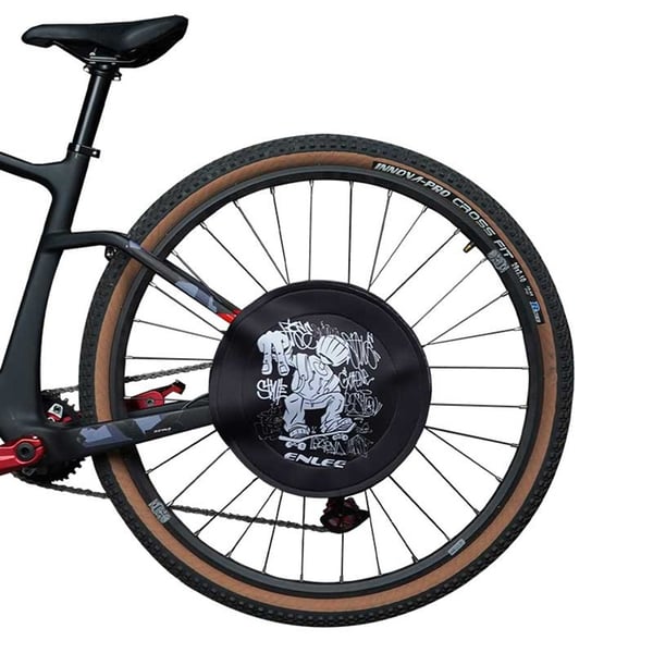 ENLEE Terrengsykkel Disc Brake Shield Anti Overspray Bicycle Brake Shield - Beauty
