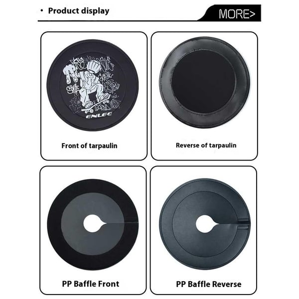 ENLEE Terrengsykkel Disc Brake Shield Anti Overspray Bicycle Brake Shield - Beauty