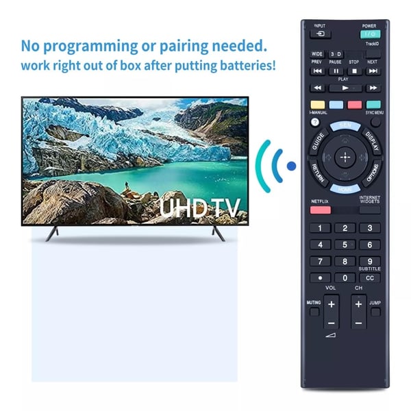 Fjernkontrollerstatning for RM-YD073 For Sony TV