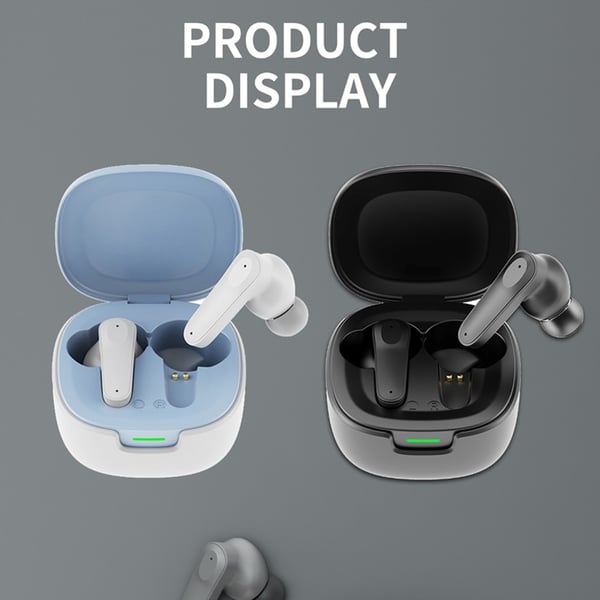 Bluetooth-hodetelefoner AI Smart Multi-Language Oversettelsesoversetter - Svart